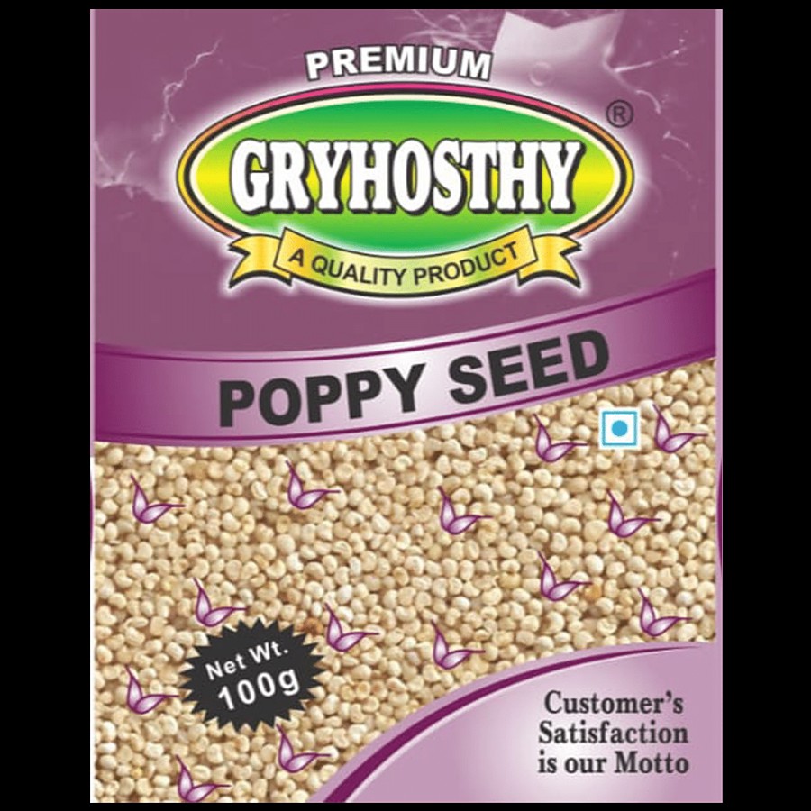 GRYHOSTHY Poppy Seeds - Improves Digestion