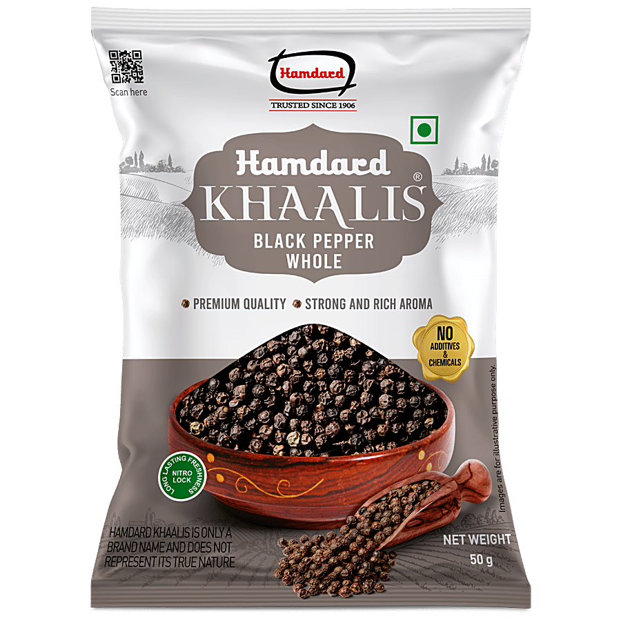 Hamdard Khaalis - Black Pepper Whole