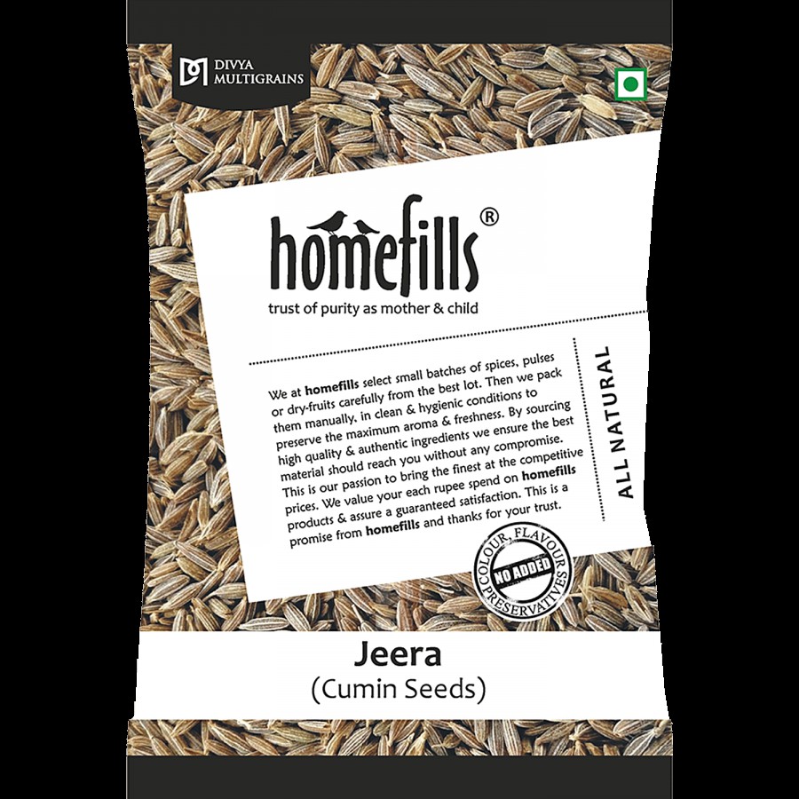 Homefills Jeera Gota/Cumin Seeds - Enhances Flavour