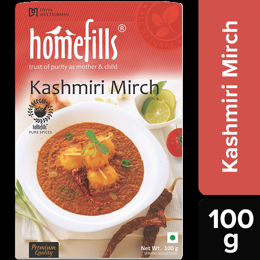 Homefills Kashmiri Mirch - Enhances Flavour