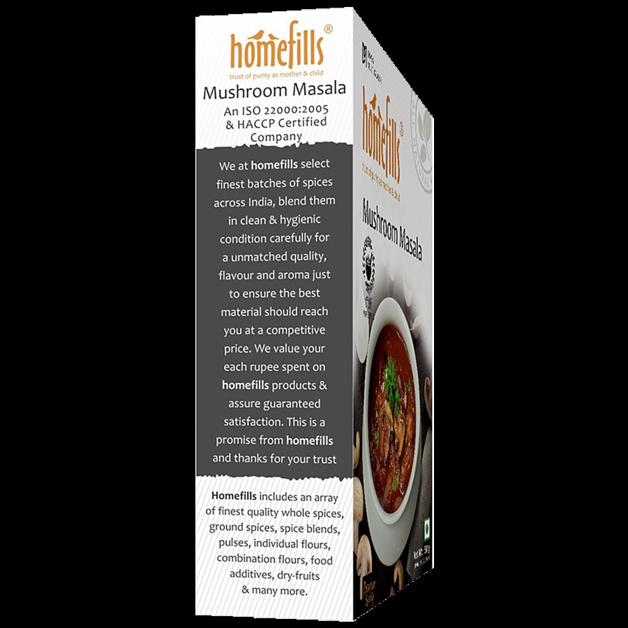 Homefills Mushroom Masala - Enhances Flavour