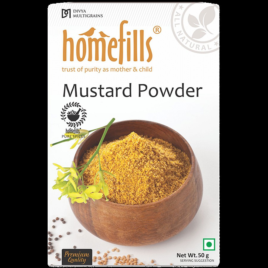 Homefills Mustard Powder - Enhances Flavour