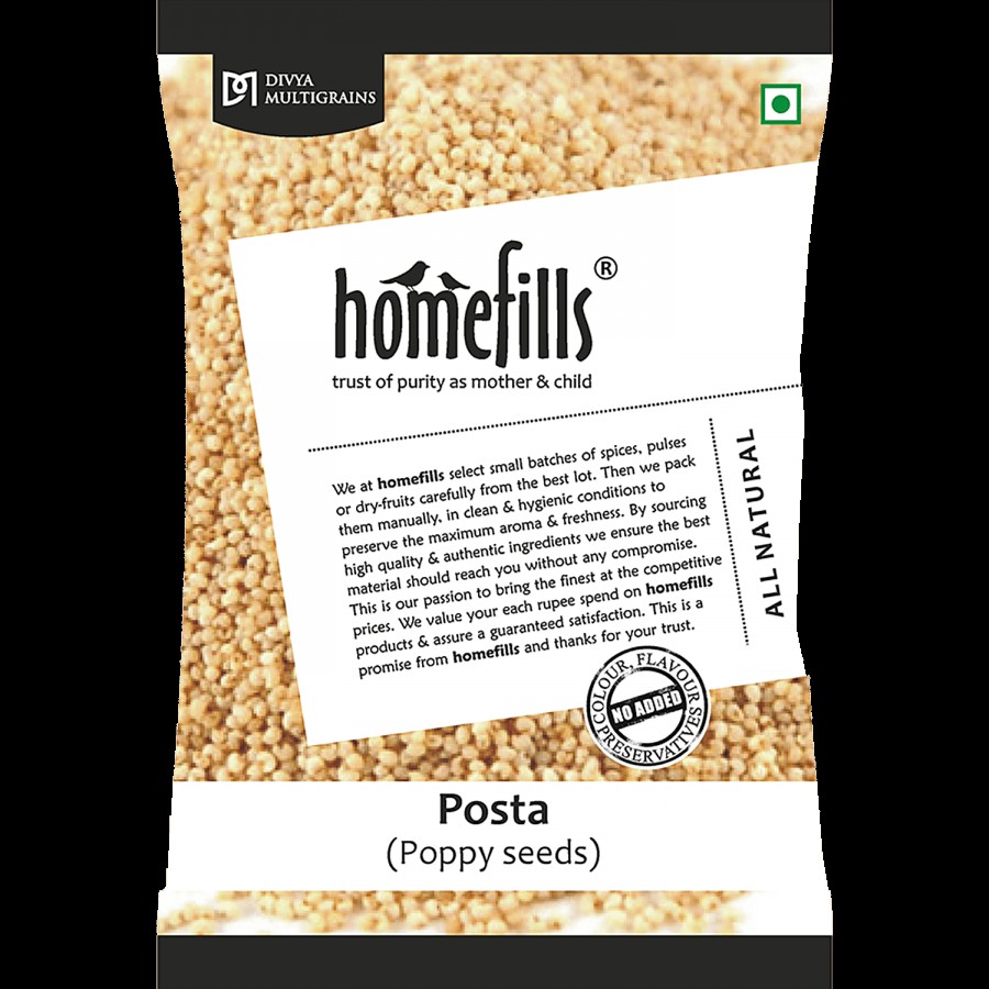 Homefills Posta/Poppy Seeds - Adds Strong