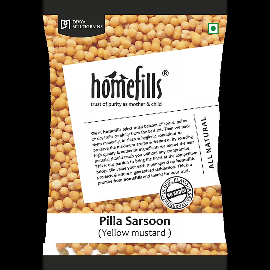 Homefills Yellow Mustard - Adds Flavour