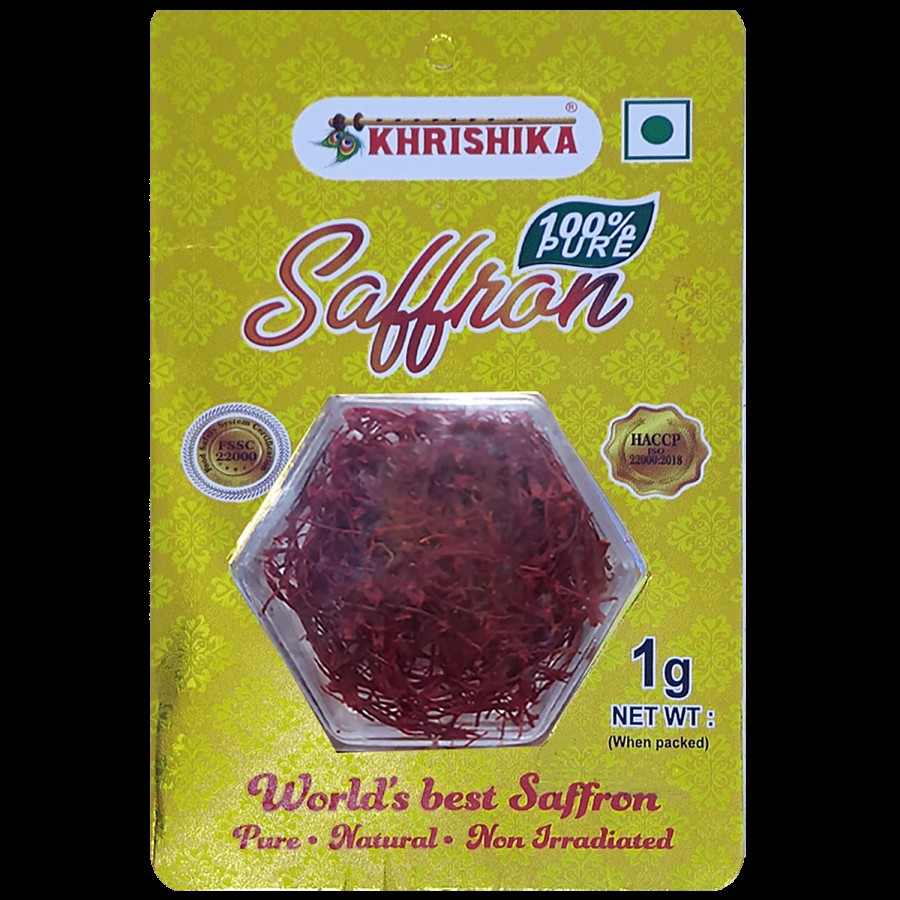 KHRISHIKA 100% Pure Saffron