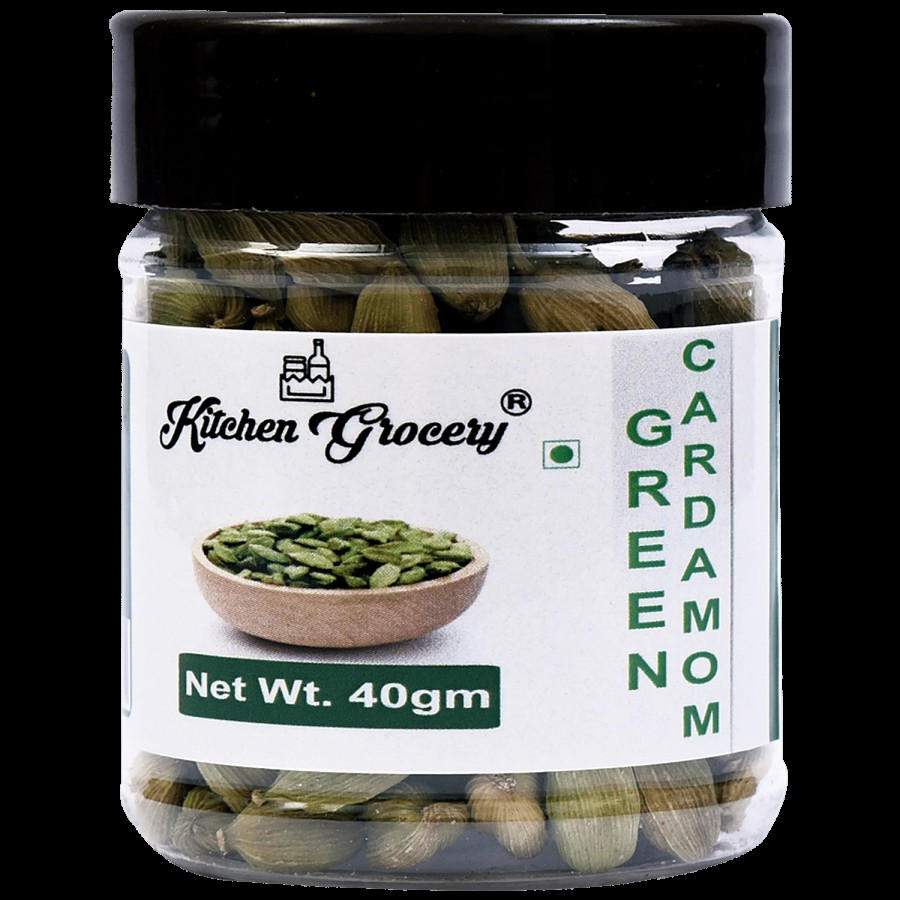 Kitchen Grocery Green Cardamom - Enhances Flavour