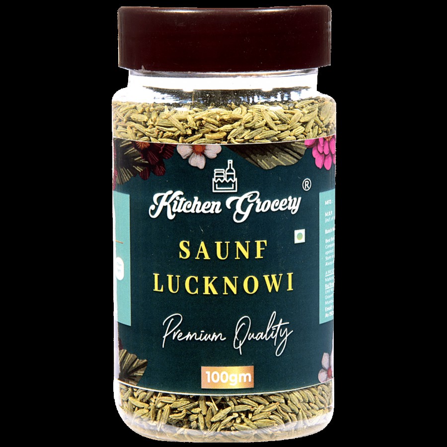 Kitchen Grocery Saunf Lucknowi - Mouth Freshener