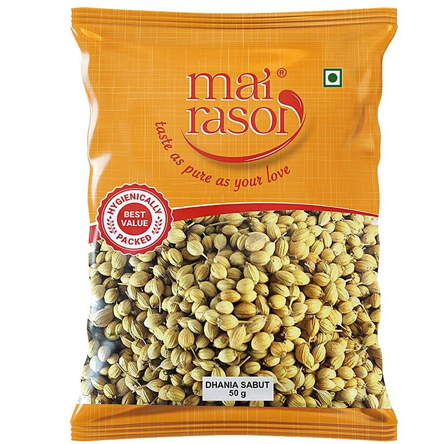 Mai Rasoi Whole Coriander/Kottambari/Dhania Sabut Seeds