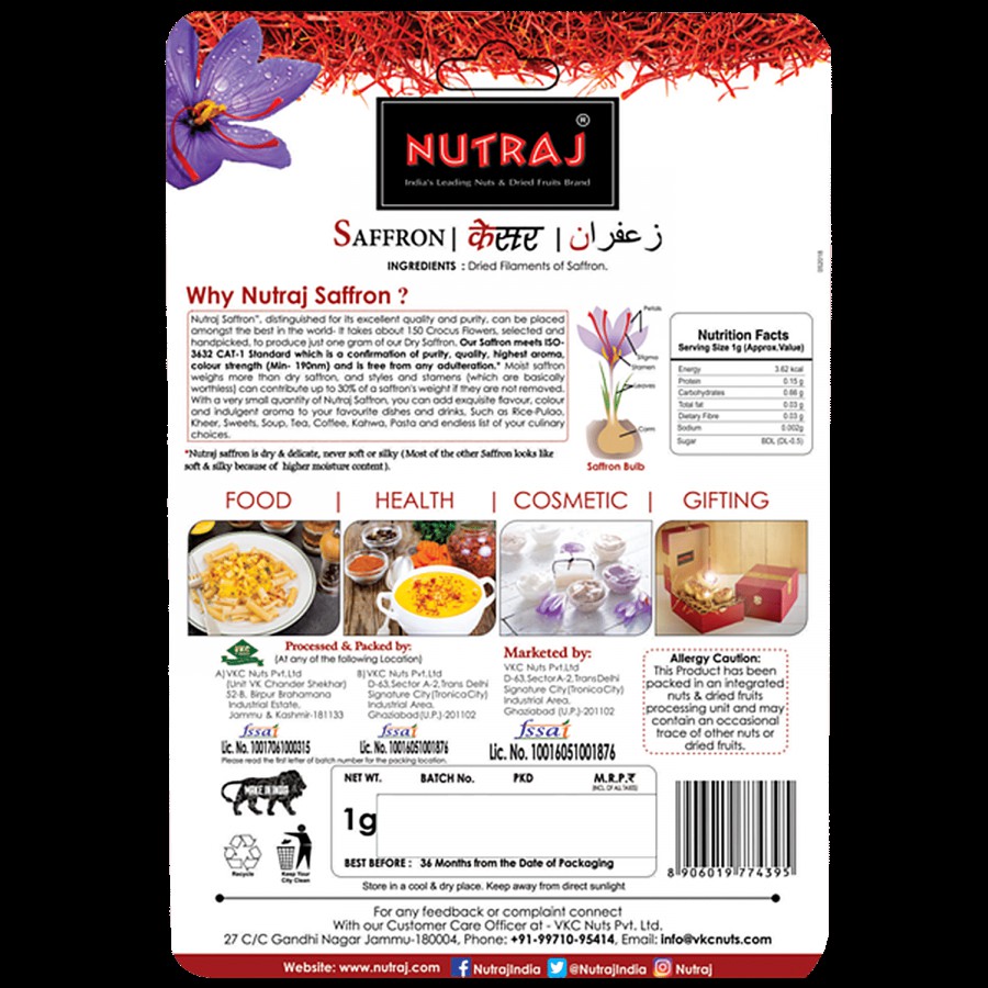 Nutraj Saffron