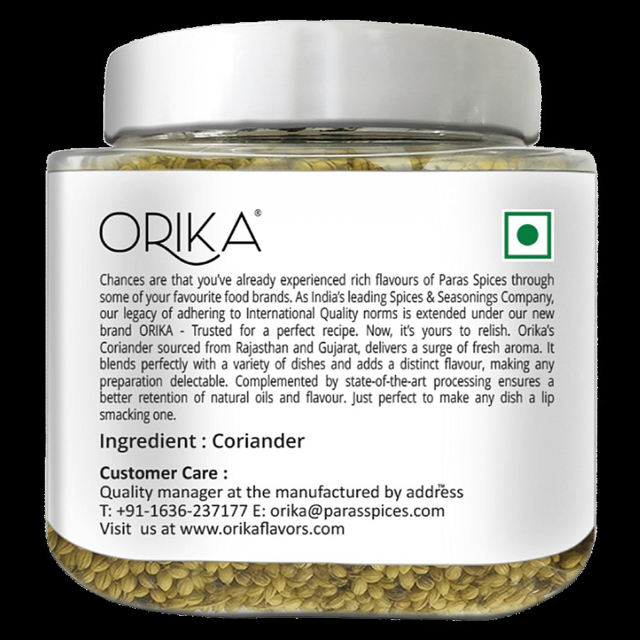 Orika Coriander Seeds/Kottambari Beeja