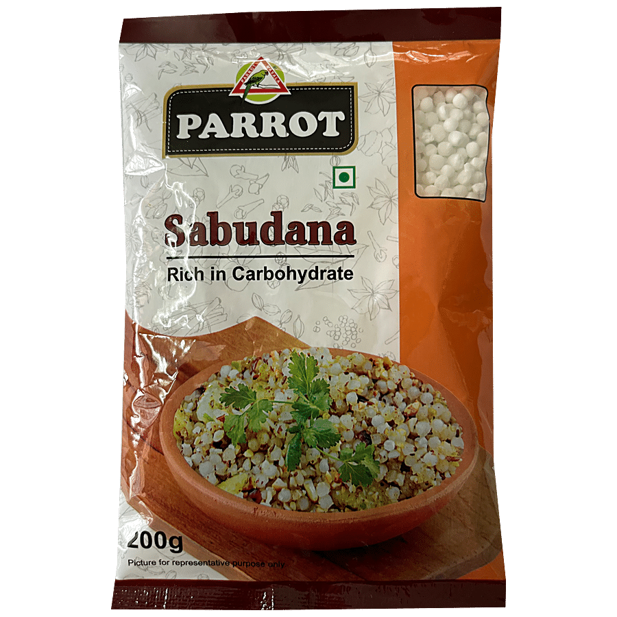 Parrot Sabudana Mota For Religious Fasting Upvas