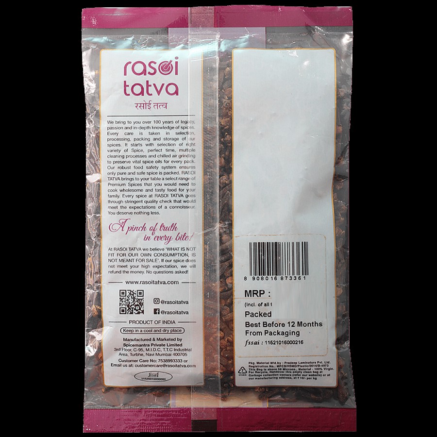 RASOI TATVA Cloves - 100% Natural