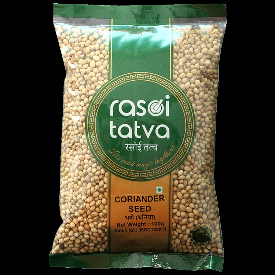 RASOI TATVA Coriander Seed - 100% Natural