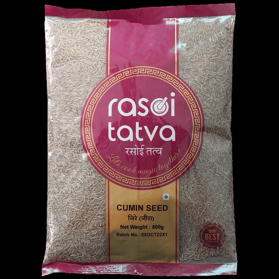 RASOI TATVA Cumin Seed - 100% Natural