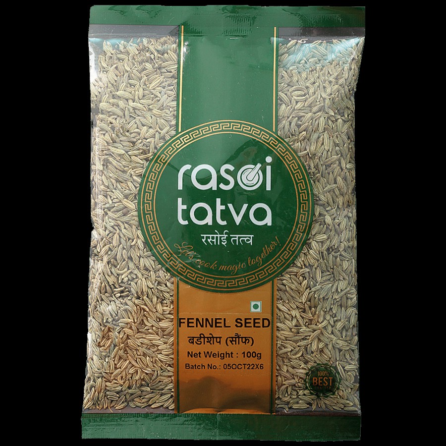 RASOI TATVA Fennel Seed - 100% Natural