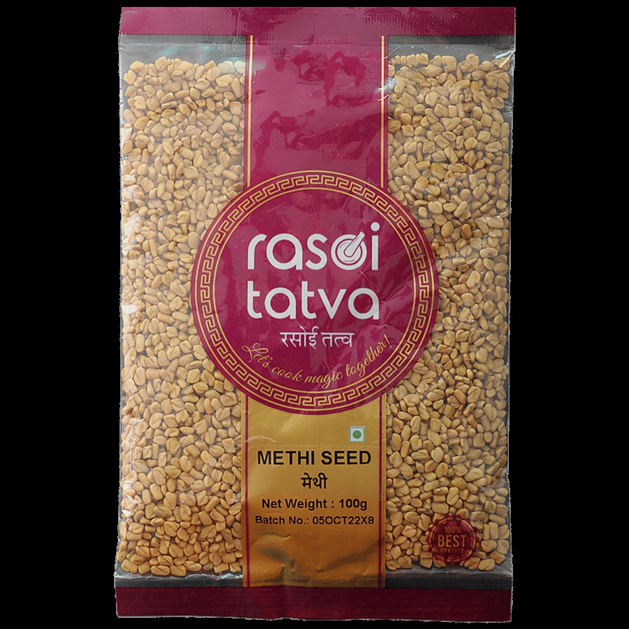 RASOI TATVA Methi Seed - 100% Natural