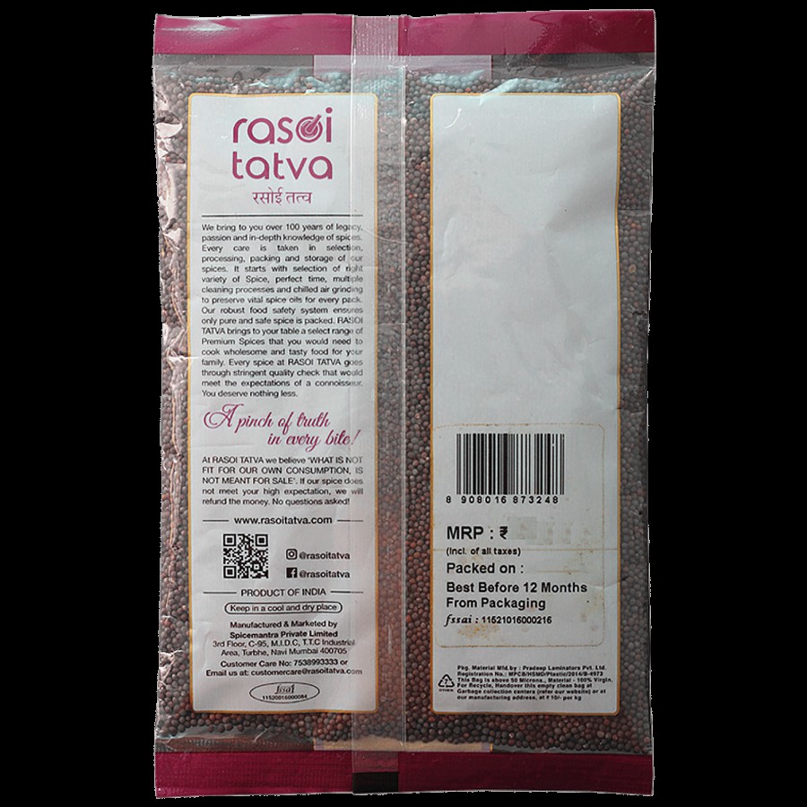 RASOI TATVA Mustard - 100% Natural