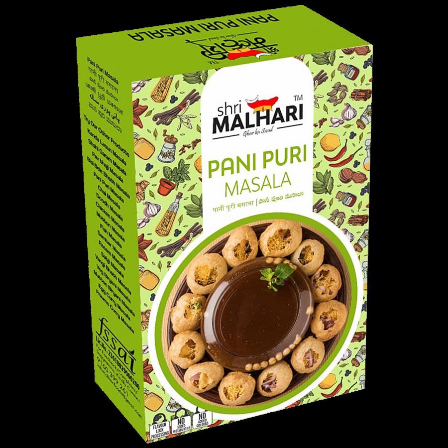 SHRI MALHARI Pani Puri Masala - Rich Flavour