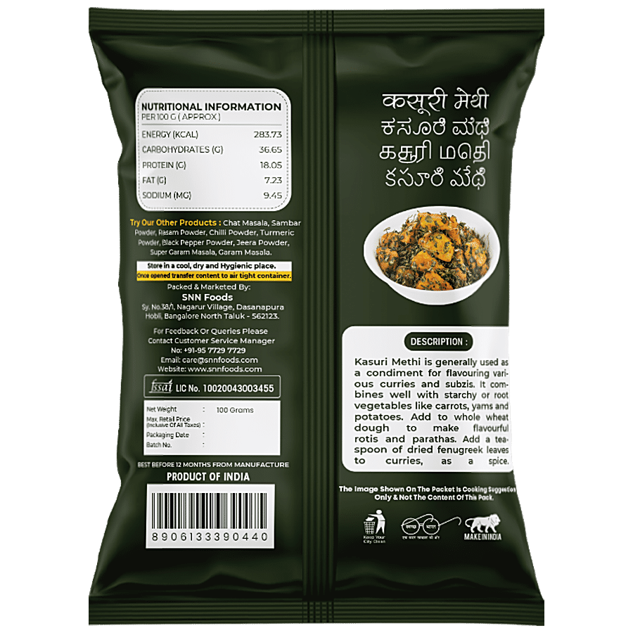 SNN Kasuri Methi - Flavourful & Rich Aroma