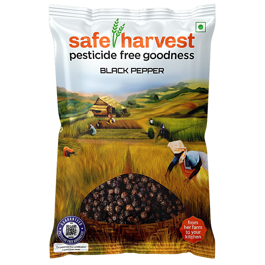 Safe Harvest Black Pepper/Kari Menasu - Pesticide Free