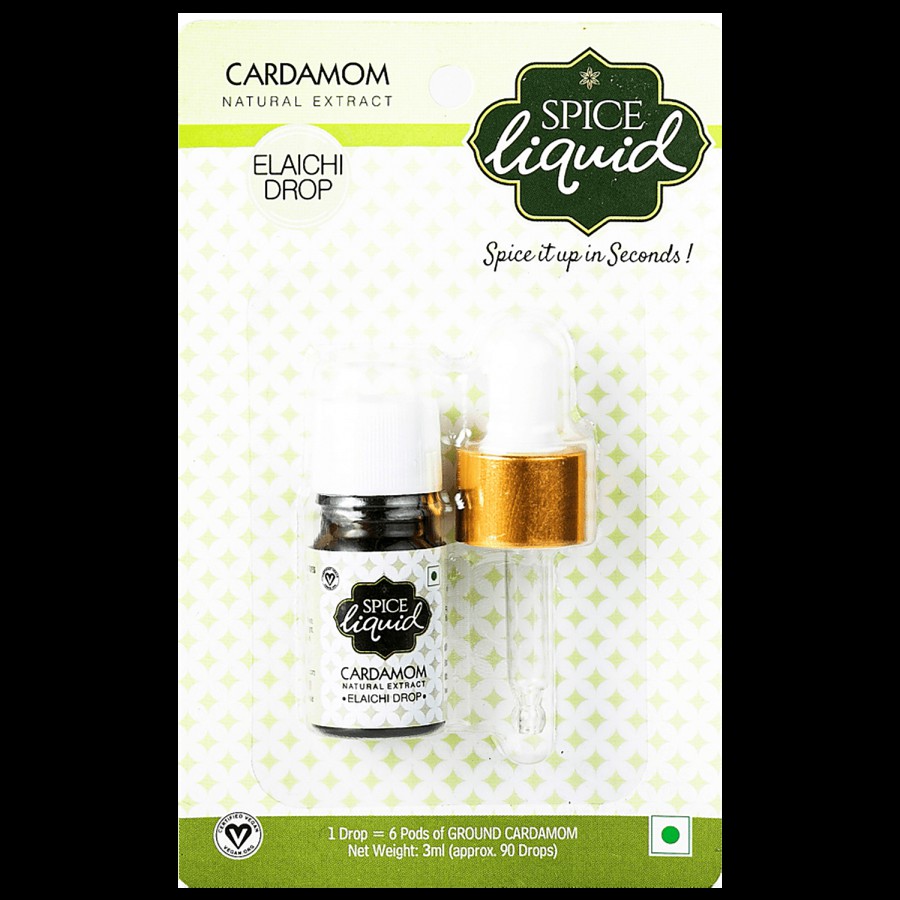 Spice Liquid Cardamom Elaichi Drop