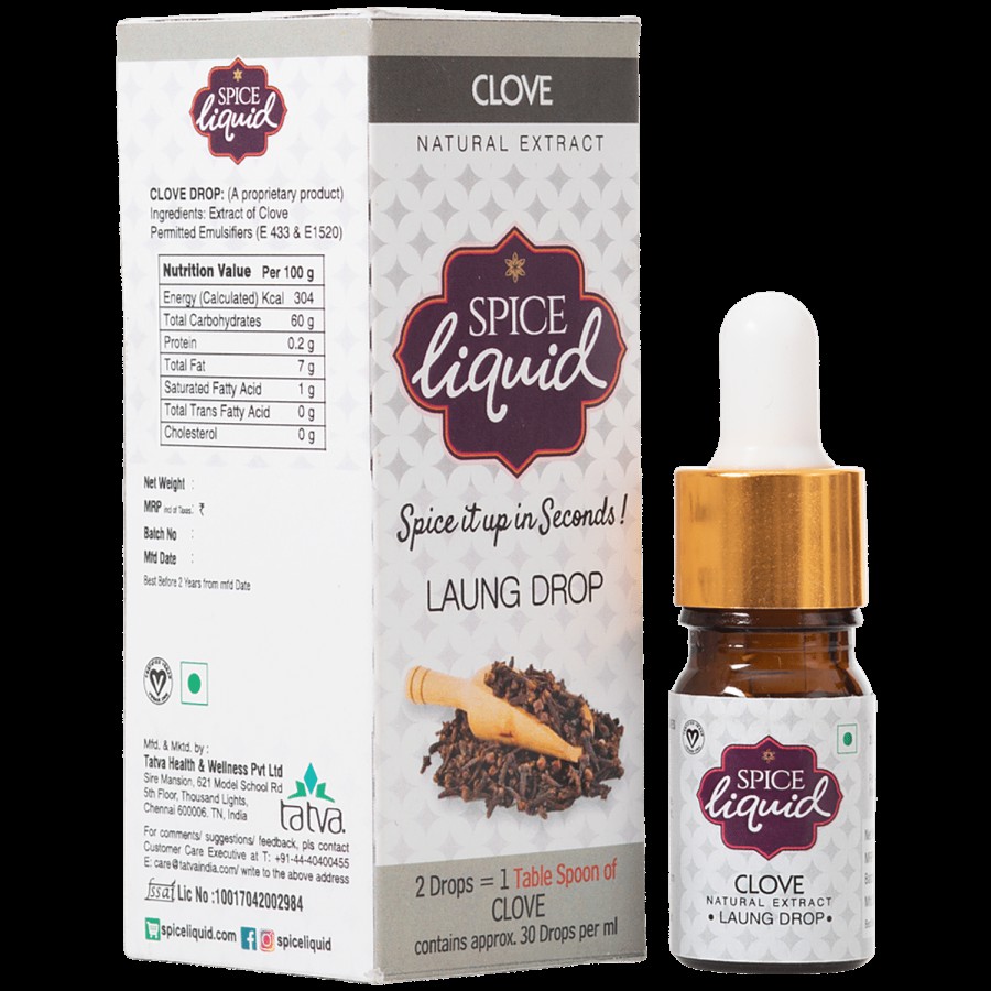 Spice Liquid Clove Laung Drop