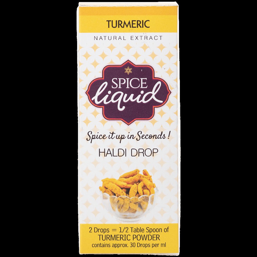 Spice Liquid Turmeric Haldi Drop