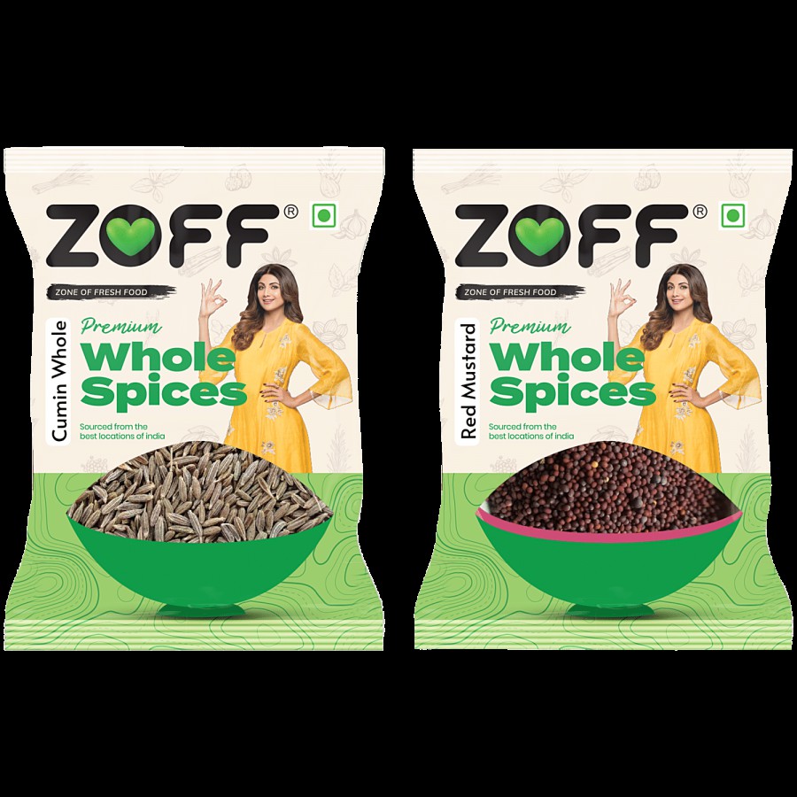 Zoff Combo - Mustard & Cumin Whole