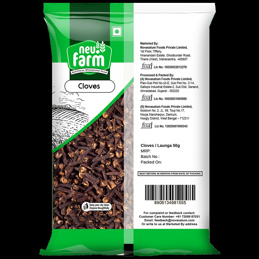 neu.farm Cloves / Launga - Enhances Flavour