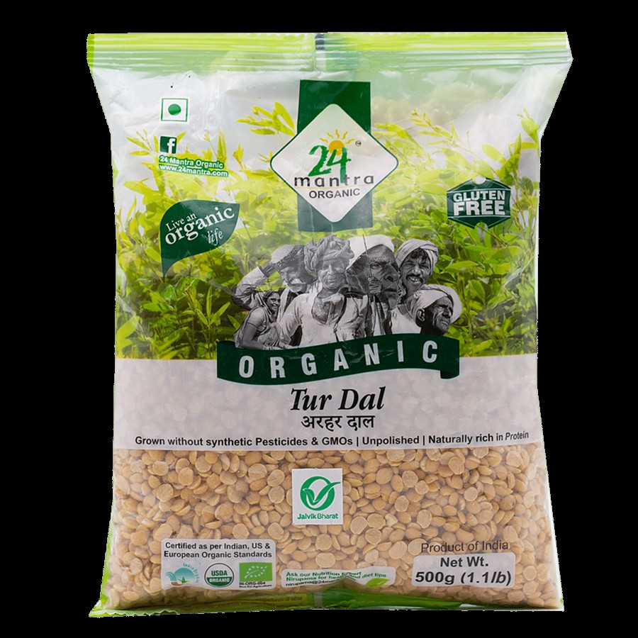 24 Mantra Organic Dal - Tur