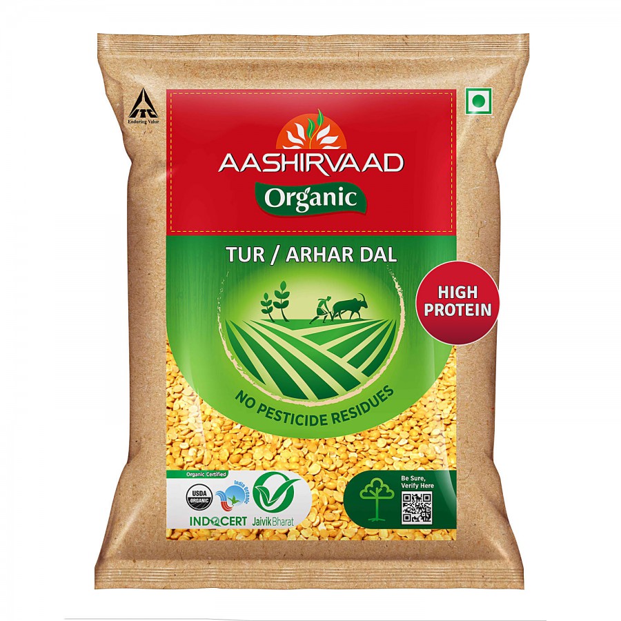 Aashirvaad Organic Arhar/Tur Dal