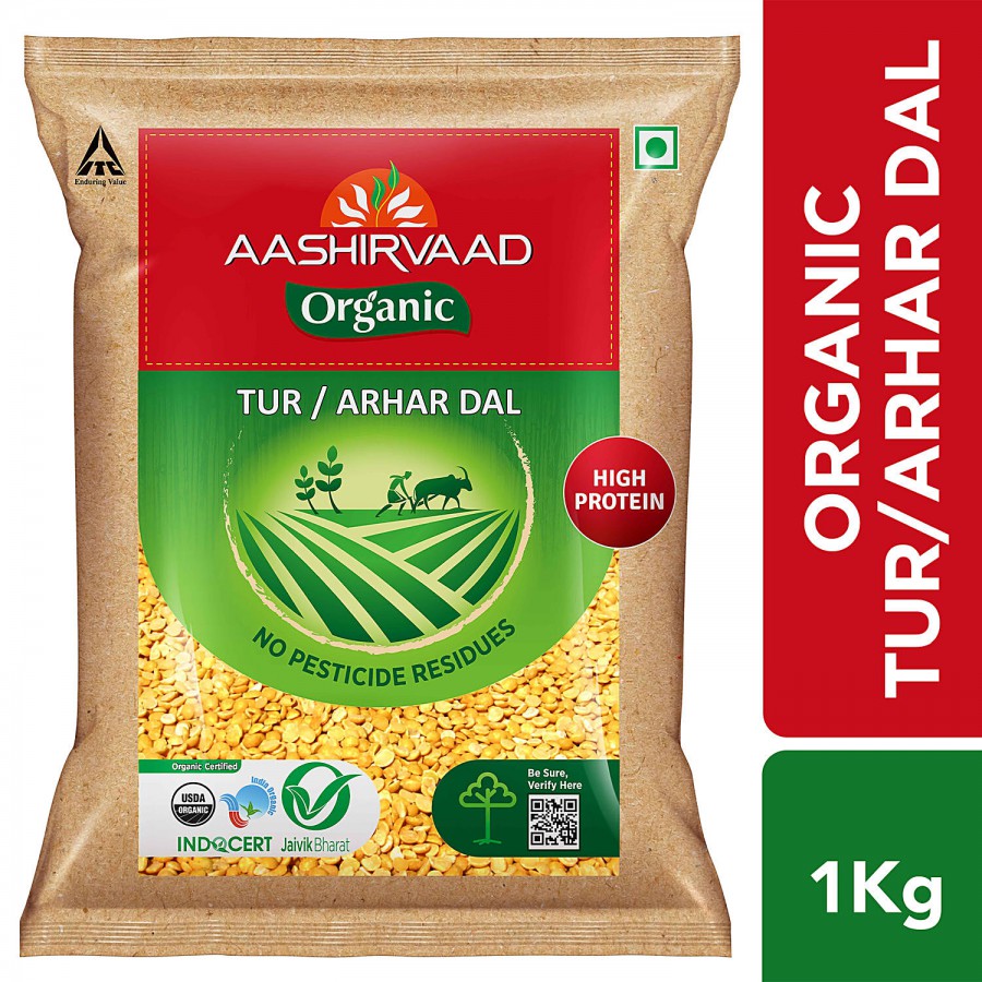 Aashirvaad Organic Arhar/Tur Dal