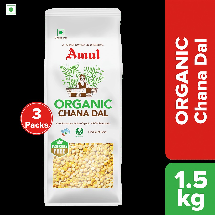 Amul Organic Chana Dal