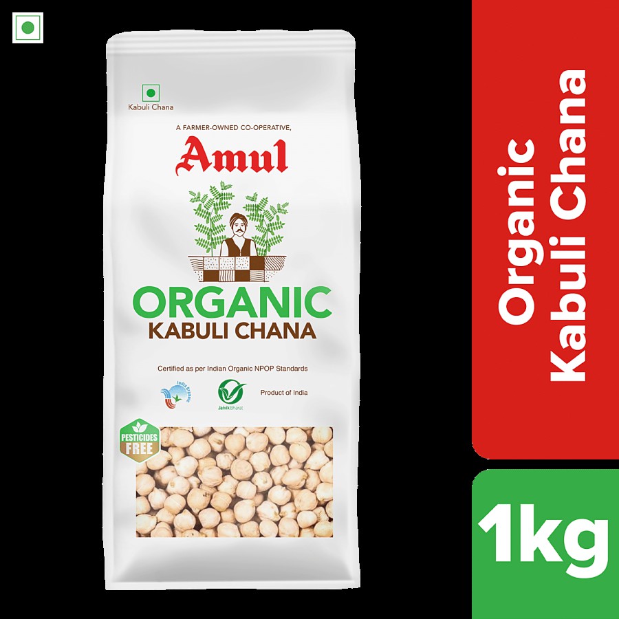 Amul Organic Kabuli Chana