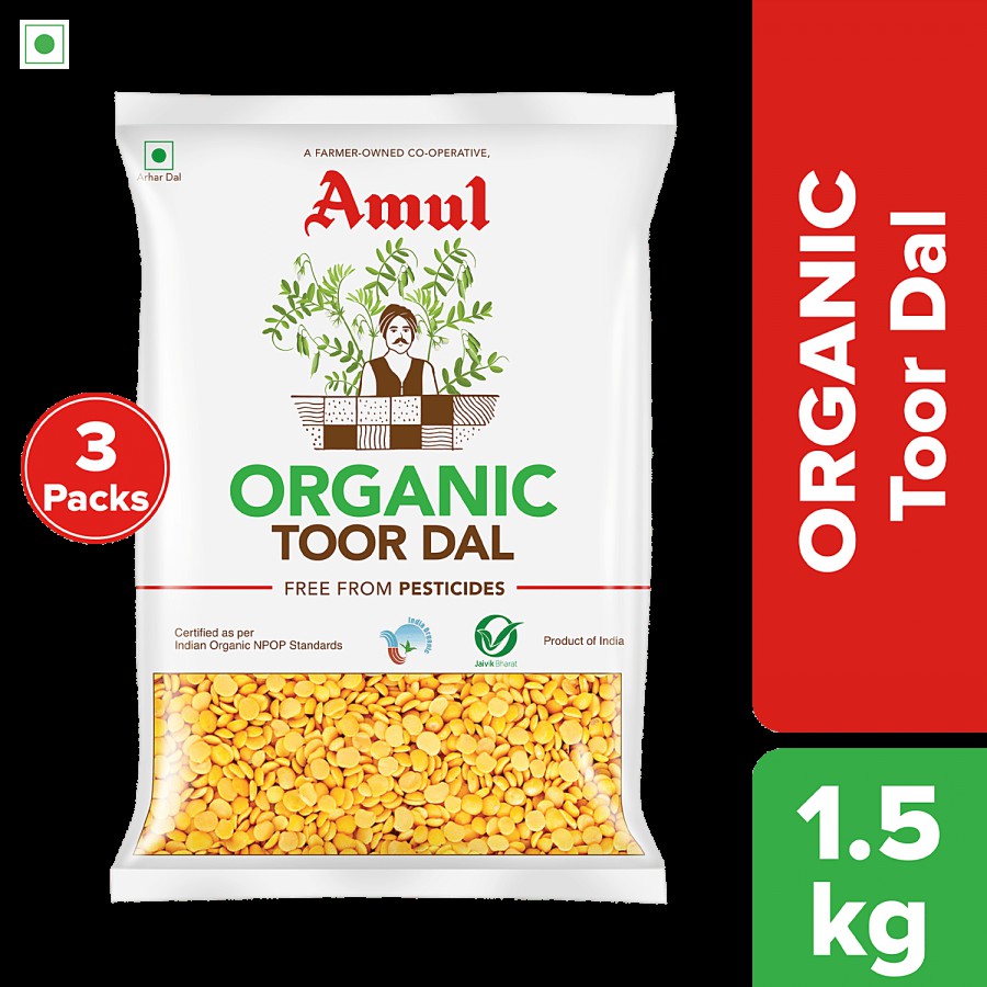 Amul Organic Toor Dal