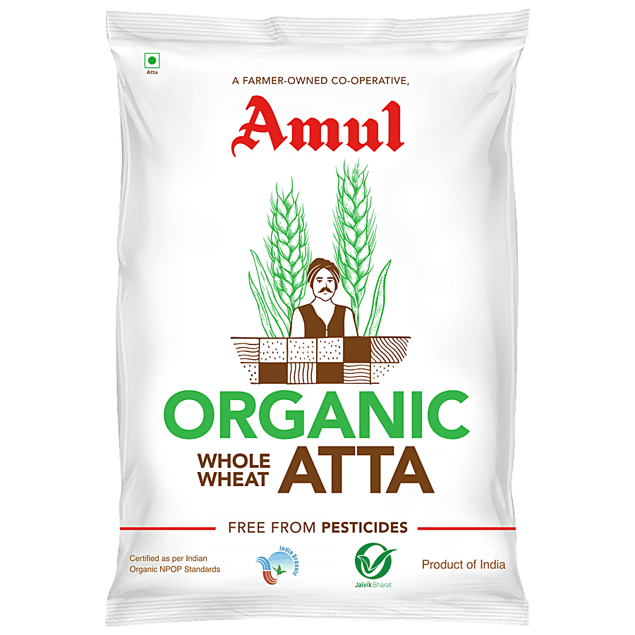 Amul Organic Whole Wheat Atta