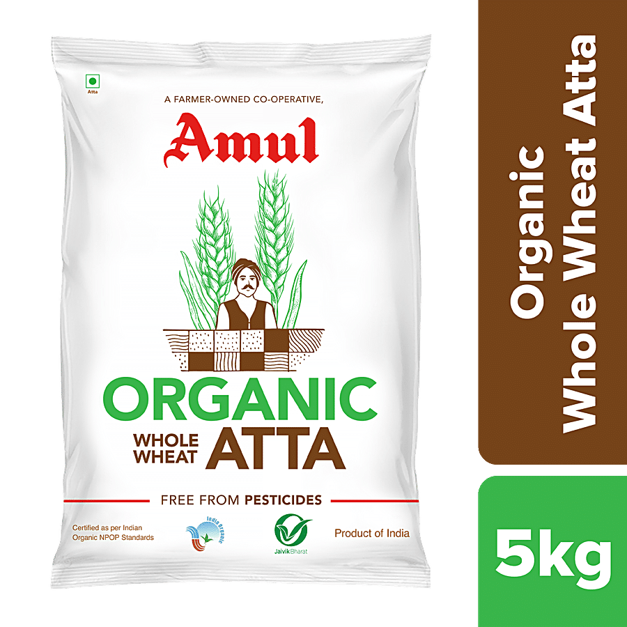 Amul Organic Whole Wheat Atta