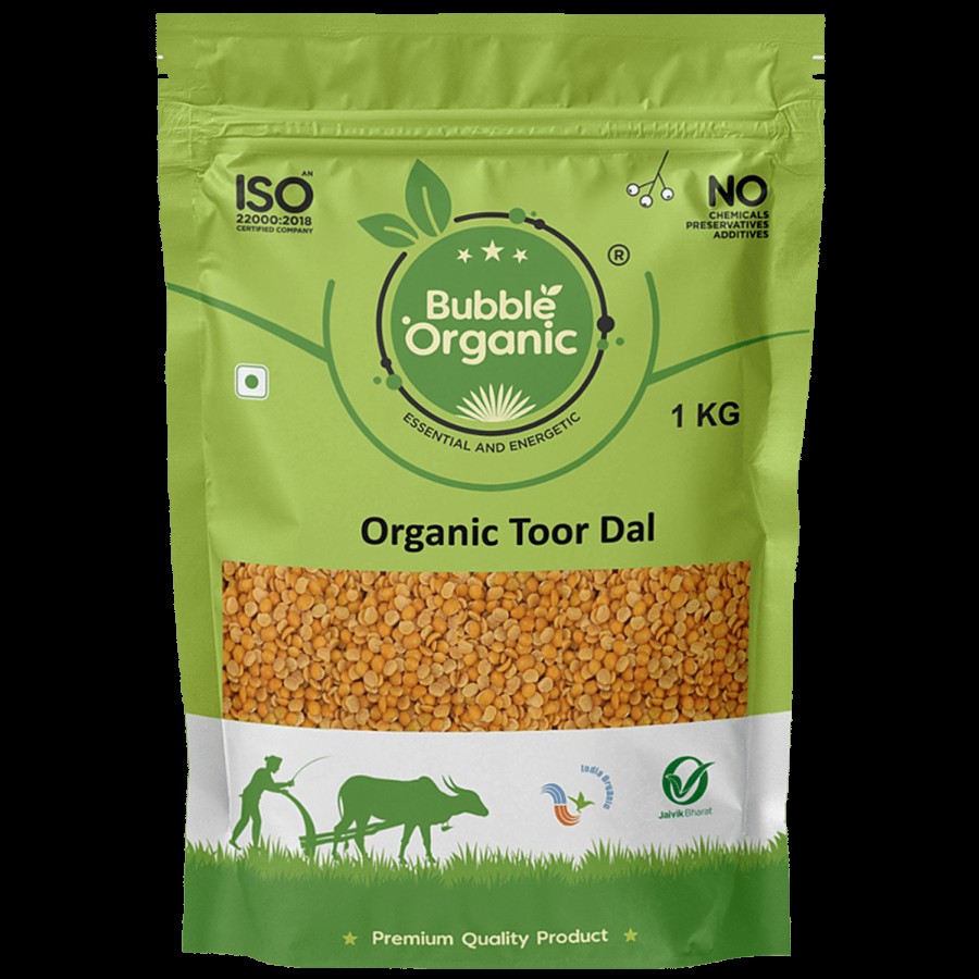 Bubble Organic Toor Dal