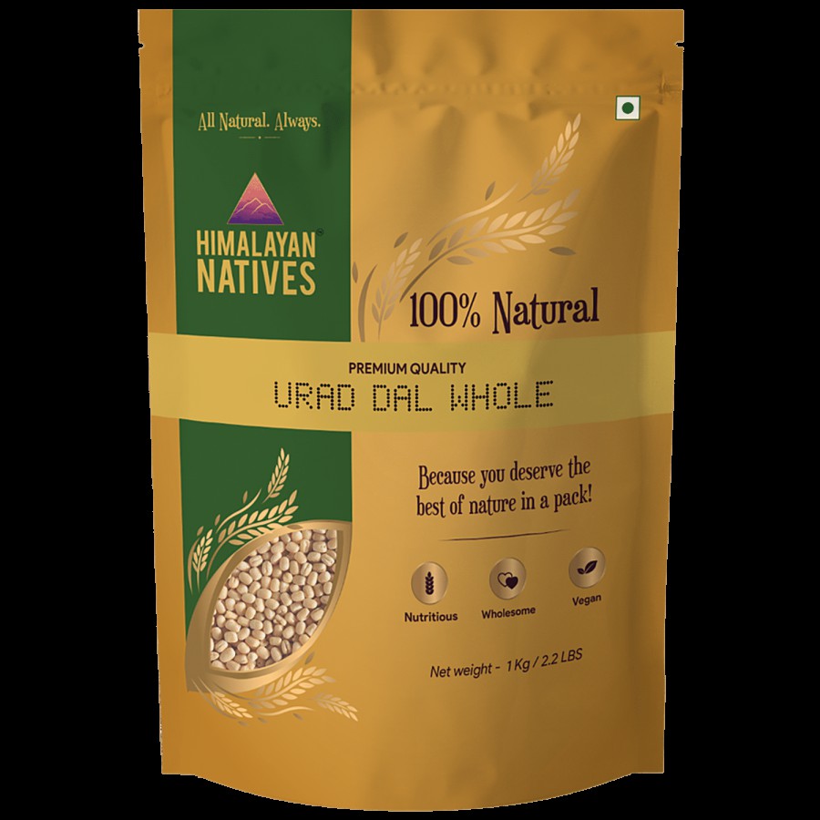 Himalayan Natives Urad Dal - Whole