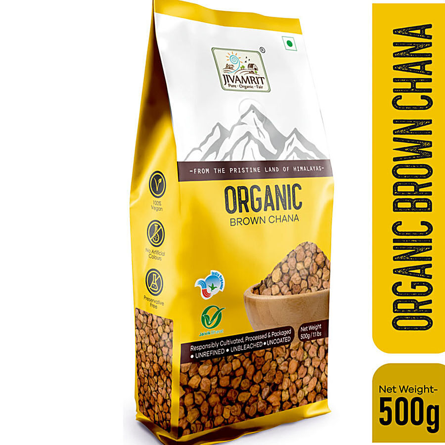 Jivamrit Organic Brown Chana