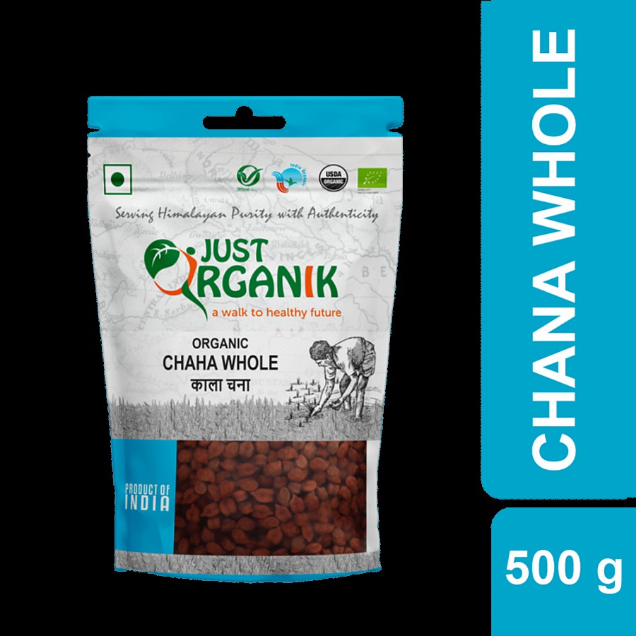 Just Organik Chana Whole (Kala Chana)