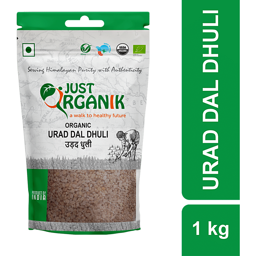 Just Organik Urad Dal - Dhuli