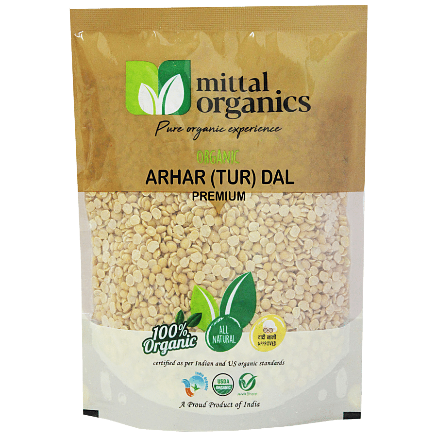 MITTAL ORGANICS Arhar/Tur Dal - Premium