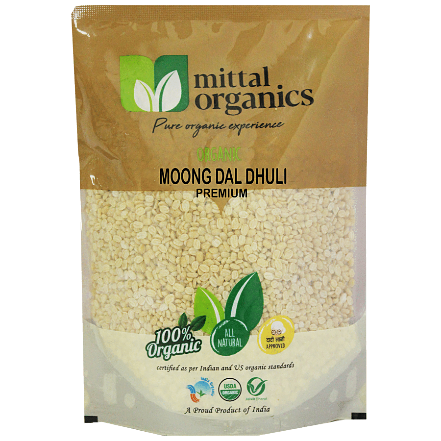 MITTAL ORGANICS Moong Dal Dhuli - Premium