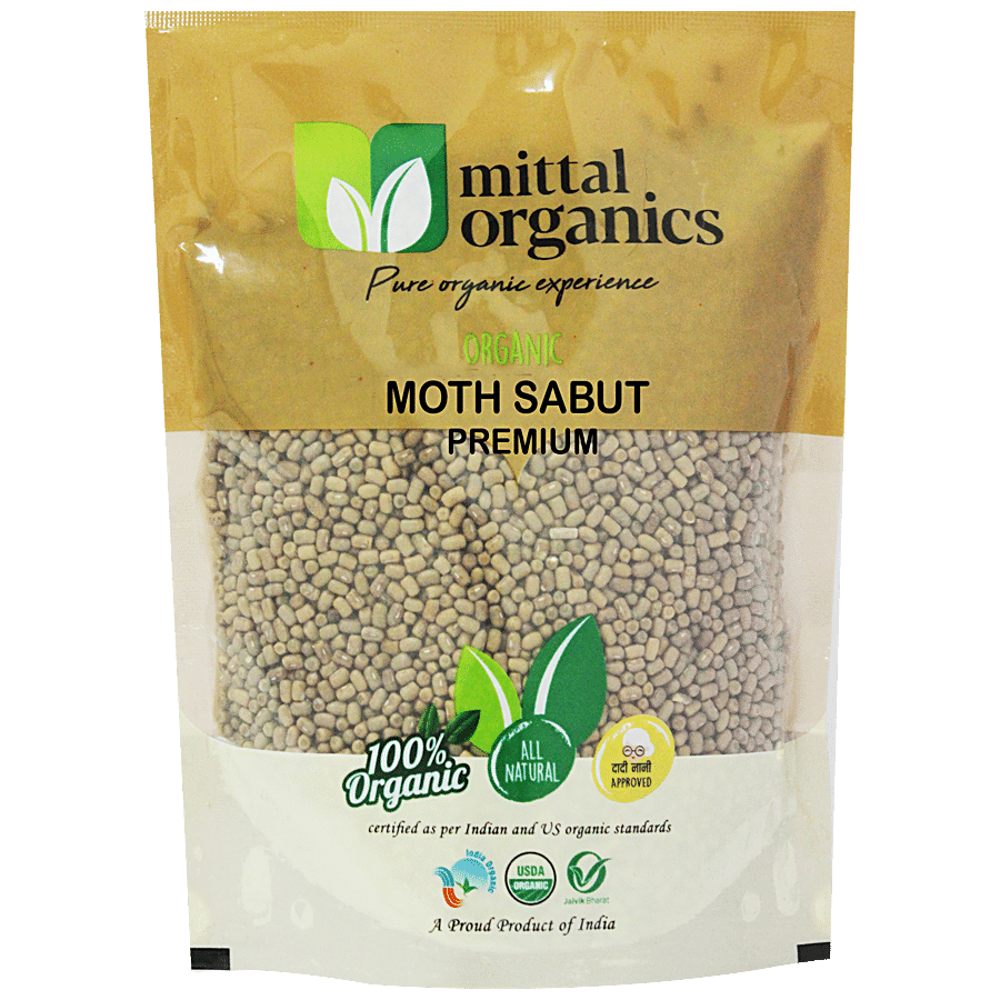 MITTAL ORGANICS Moth Sabut Premium