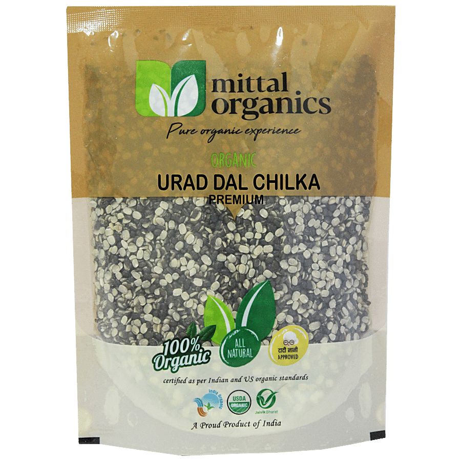 MITTAL ORGANICS Urad Dal Chilka - Premium