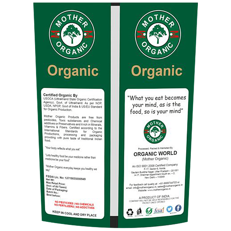 Mother Organic Mother Organic Rajma Chitra