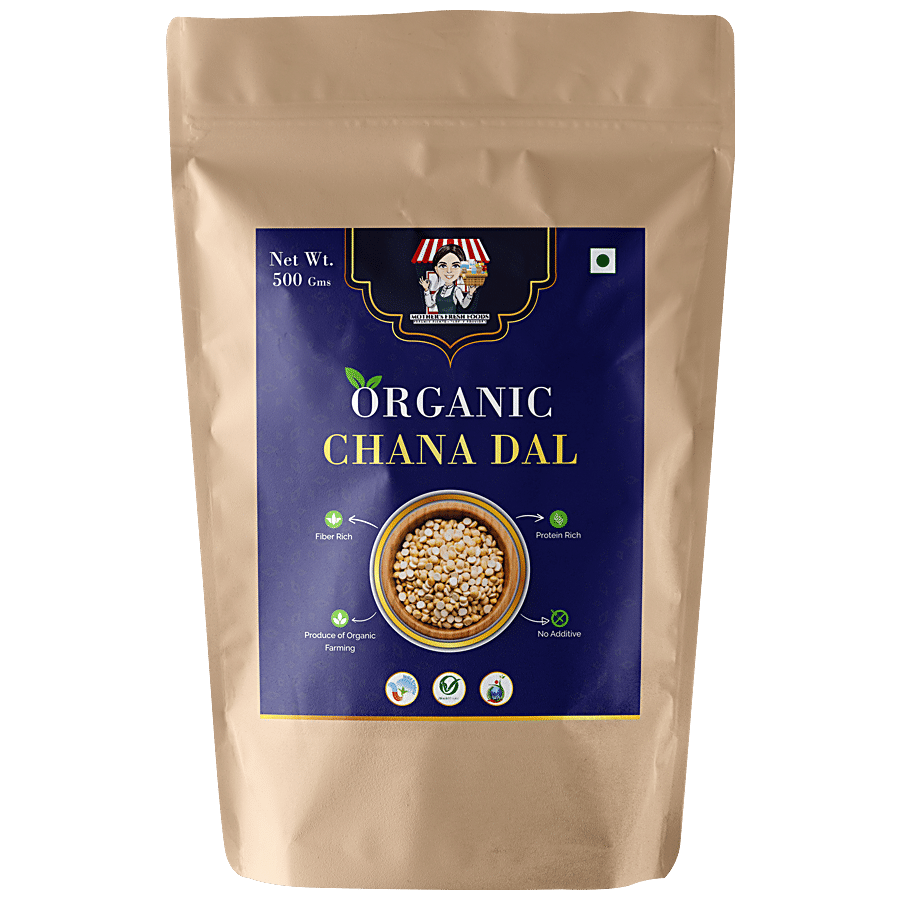 Mothers Fresh Foods Organic Chana Dal - Protein Rich