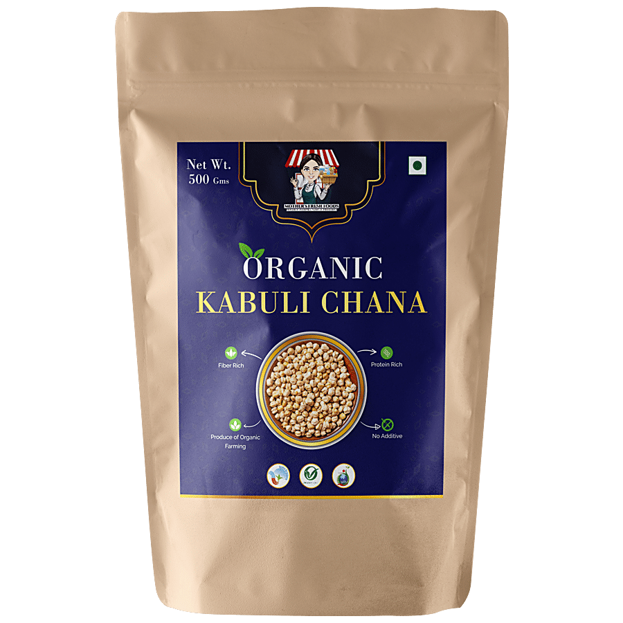 Mothers Fresh Foods Organic Kabuli Chana - Protein Rich