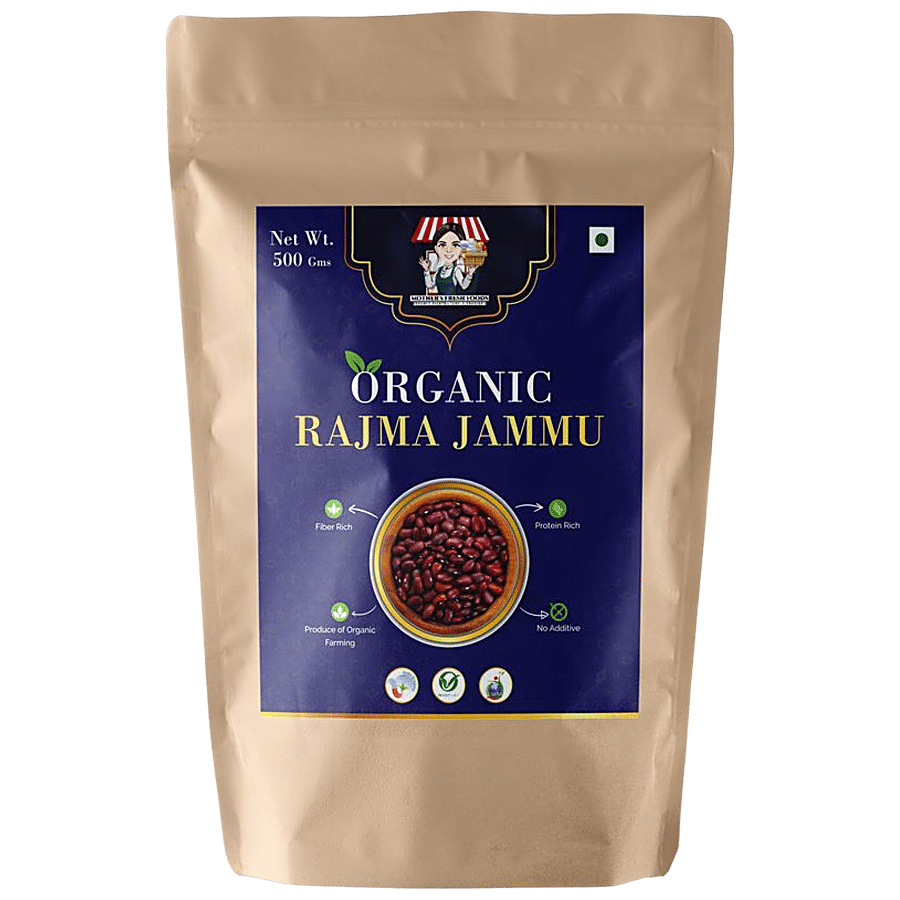 Mothers Fresh Foods Organic Rajma Jammu - Protein Rich